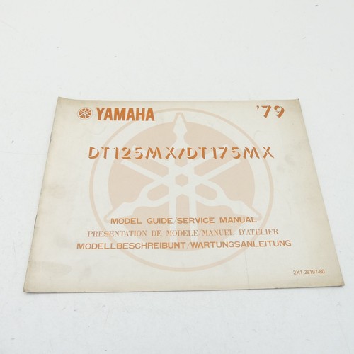 Genuine yamaha 125 175 - genuine, dt