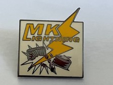 Milton Keynes MK Lightning Ice Hockey Club Enamel Pin Badge