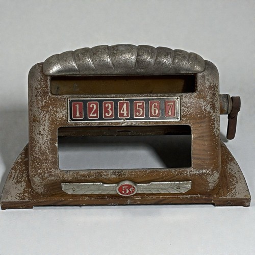 Vintage buckley coin - vintage, slot