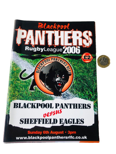 Rugby programme blackpool - rugby,