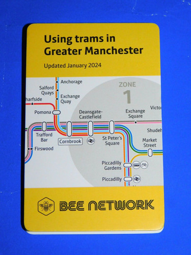 Manchester metrolink tram - manchester,
