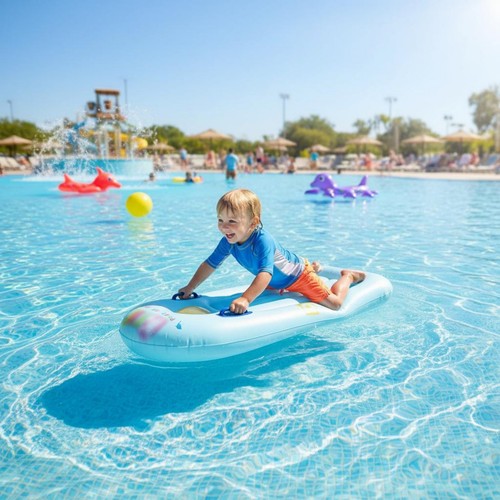 Kids inflatable surfboard - inflatable,