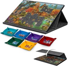 1000pcs puzzle board tilting - puzzle,