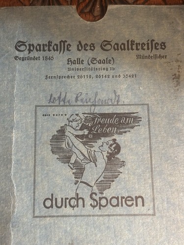 Old savings book - 📓�, cover