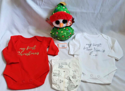 Reborn xmas baby dolls clothes