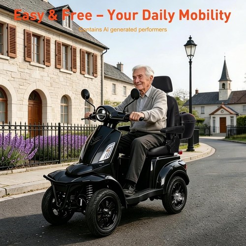 Heavy duty wheel mobility - heavy, 4-wheel