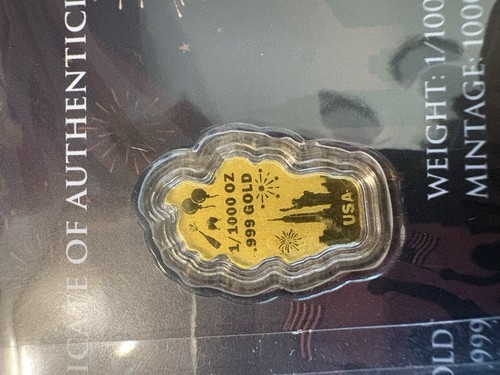 1000oz gold 24k - 1/1000oz, 250