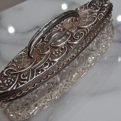 Antique 1908 cut - crystal, &