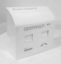 BT Openreach Phone Master Socket NTE5c MK2 & VDSL FILTER MK4