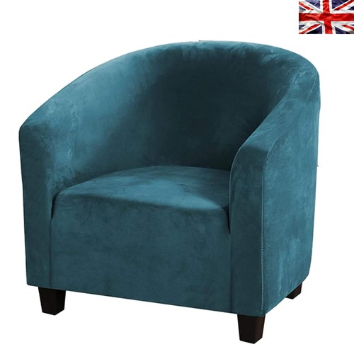 Soft velvet tub chair - velvet,