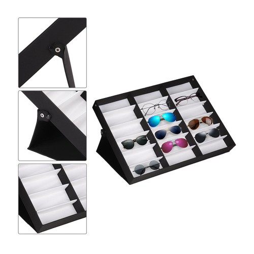 Glasses display case grids - case,