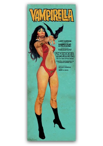 Hammer horror vampirella art - hammer,
