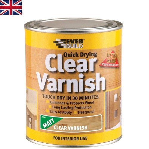 Quick drying clear varnish - drying,
