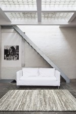 Striped Brown Beige Cream