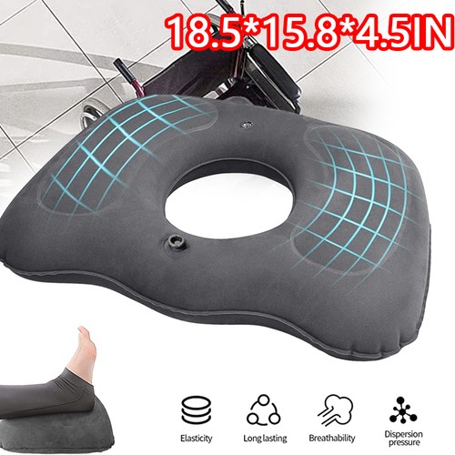 Inflatable donut pillow - donut,