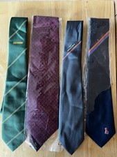 Vintage Bus Driver Ties Bundle, Fife Scottish, Southdown, Perth Panther, Swebus