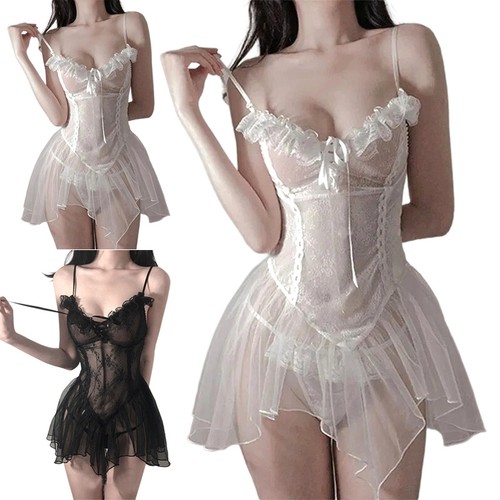 Elegant lace ladies - ladies, negligee
