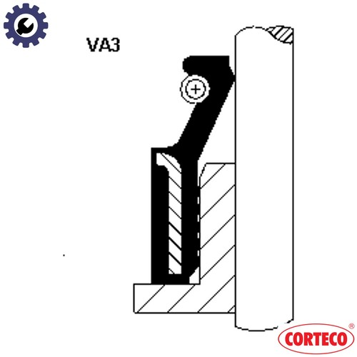 Seal ring valve stem 19025696 - seal,