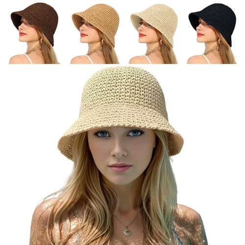 Women wide brim straw - brim, hat