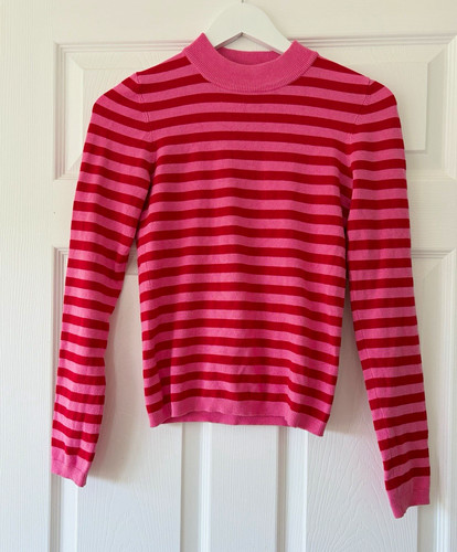 Zara womens pink red - zara, striped