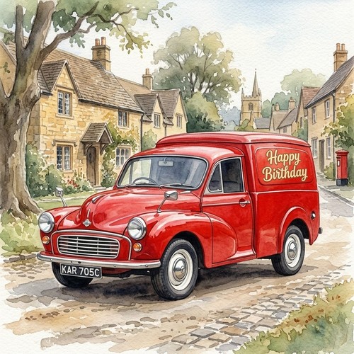 Morris minor van - morris,
