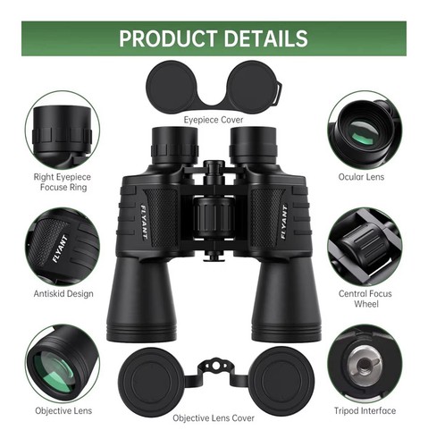 20x50 high powered binoculars - 20x50,