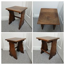 Vintage 1950s - Wooden Side Table - Desk Sturdy - Multi use item