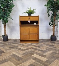 Vintage Nathan Squares Teak Single 1 Drawer Cabinet Mid-Century Retro