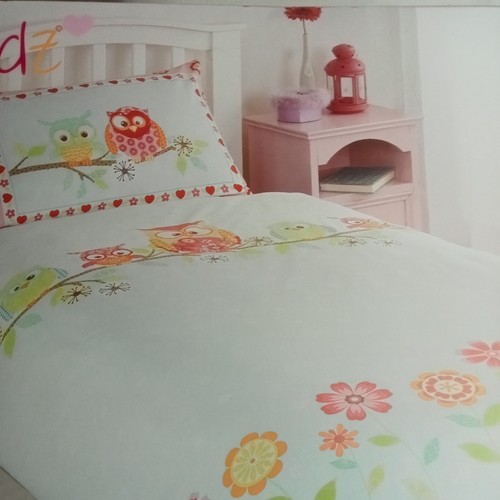 Owls single duvet set - owls,