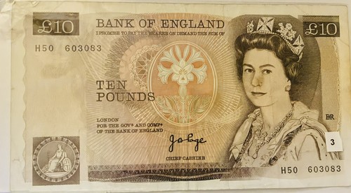 Bank england 10 good - of,
