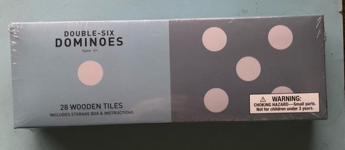 Double six dominoes 28 - double,