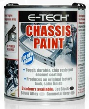 E-Tech Quick Repair, Protect & Restore Car Underbody Chassis Paint - BLACK 500ML