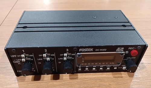 Fostex r302 channel audio - 3-channel,
