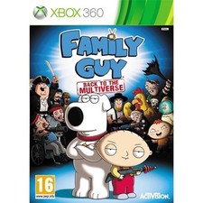 Family Guy Back to the Multiverse Microsoft Xbox 360 Action Shooting Video Game
