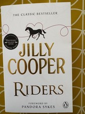 Jilly Cooper book - Riders - paperback like new - bargain!