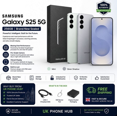 Samsung galaxy s25 256gb - samsung,