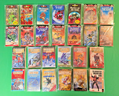 Lone wolf book set - book, set!!***