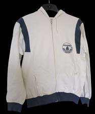 Adidas Originals Vintage 70s 80s Full Zip Hoodie - D6 F180 M - Made in France