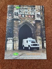 Land Rover Cash Guard Van