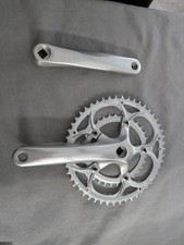 Silver compact chainset square - silver,