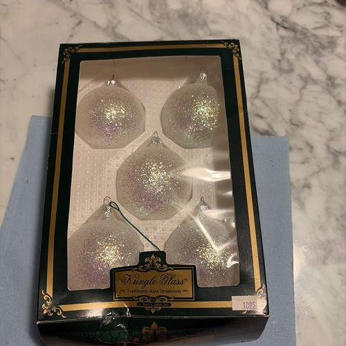 Kurt adler kringle glass - kurt,