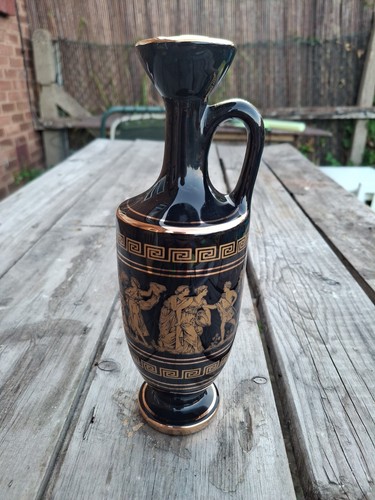 Greek jug urn decorated - jug/urn, in