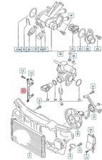 VW Lupo 3L Bracket for coolant