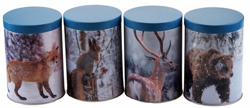 Storage tins tea - -,