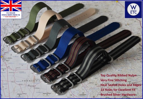 Zulu watch strap brushed - zulu, strap,