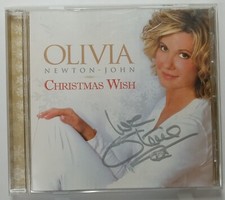 Olivia Newton John Autographed Christmas Wish CD