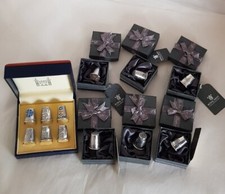 Vintage sterling silver Battle of Trafalgar.Commemorative Thimbles  Classics Etc