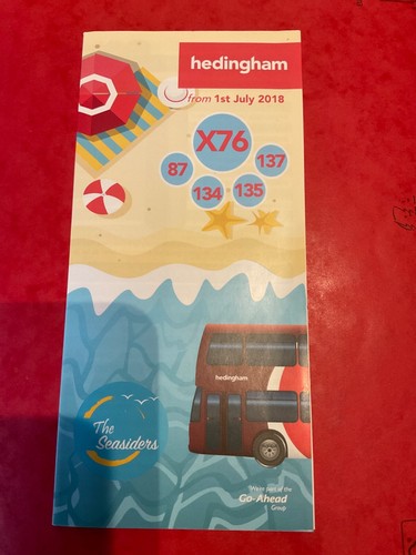 Hedingham bus x76 timetable - bus,