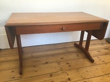 Vintage Retro Mid Century STAG Teak DropLeaf Coffee, Hall, Console, Side Table