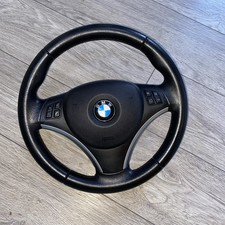 BMW E81 E82 E87 E88 1 + 3 E90 E91 E92 E93 SERIES SPORT STEERING WHEEL - SUPERB